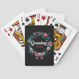 Oma 2025 als Geschenk für neue Großmutter Spielkarten