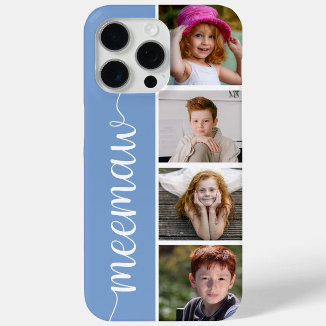 Oma 4 Foto Case-Mate iPhone Hülle (Rückseite)