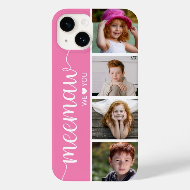 Oma 4 Foto Case-Mate iPhone Hülle (Rückseite)