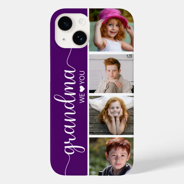Oma 4 Foto Case-Mate iPhone Hülle (Rückseite)