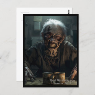 Oma Abigail Postkarte