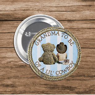 Oma als Lil Cowboy Button
