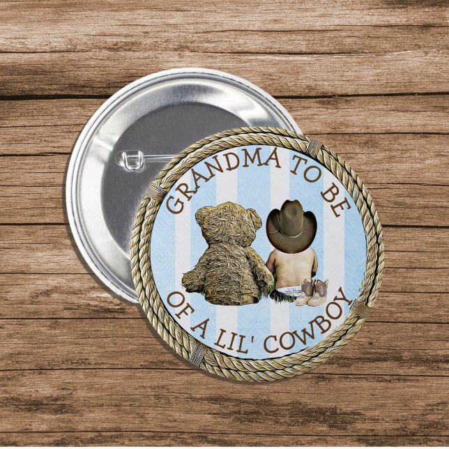 Oma als Lil Cowboy Button (Von Creator hochgeladen)