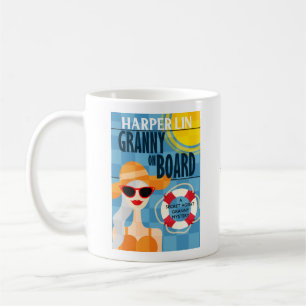 Oma an Bord von Harper Lin Tasse zur Buchdeckung