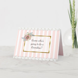 Oma-Ankündigungskarte Ankündigung