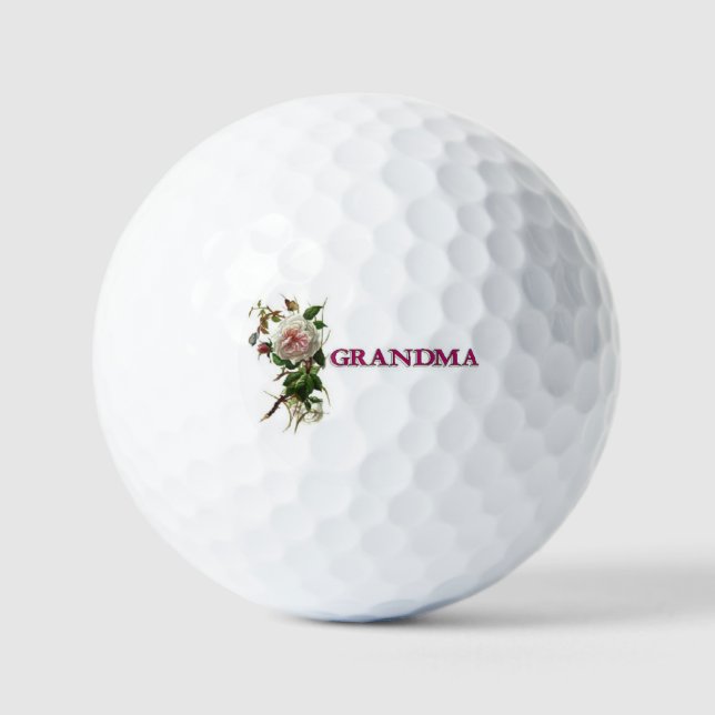 Oma Antique Rose Golfball (Vorderseite)