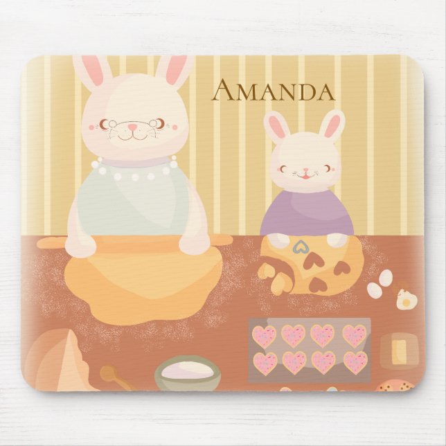 Oma backt Kekse Mousepad (Vorne)