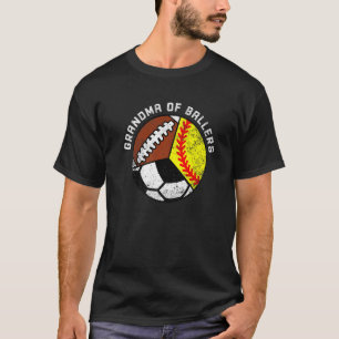 Oma Ballers Softball Soccer Grand T-Shirt