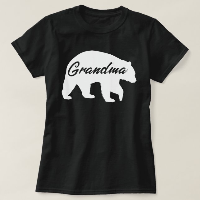 Oma Bär T-Shirt (Design vorne)