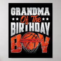 Oma Basketball Geburtstag Boy Family Baller b-da