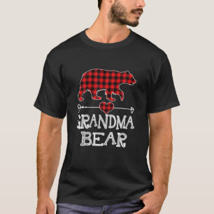 Oma Bear, Red Buffalo Kariert Oma Bear Paja T-Shirt