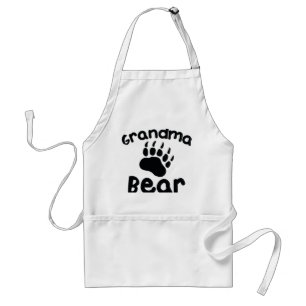 Oma Bear Schürze