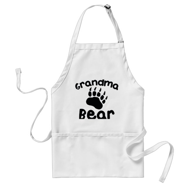 Oma Bear Schürze (Vorne)