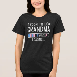 Oma Befördert Est 2026 Tri-Blend Shirt