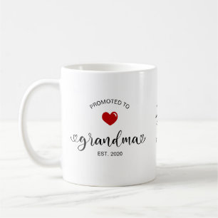 Oma Befördert zum Geschenk an Oma Kaffeetasse