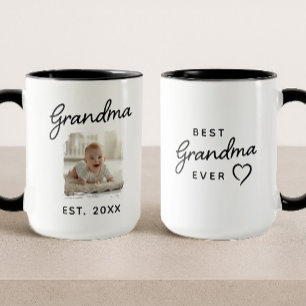 Oma-Beste-Ever-Foto-Einrichtungsdatum Tasse