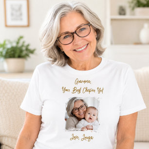 Oma Bestes Kapitel Foto Enkelkind T-Shirt