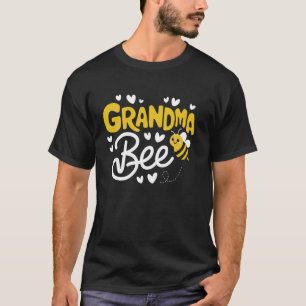 Oma-Biene-Familie passende Imker Süße Biene Gra T-Shirt