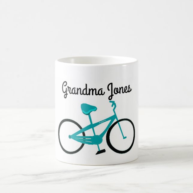 Oma Bike Rides Tasse (Mittel)
