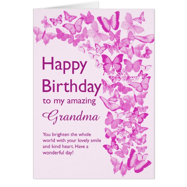 Oma Birthday Butterflies (Vorne)