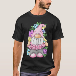 Oma-Blumenzwerg-Muttertag-Oma-Geschenk lustig T-Shirt