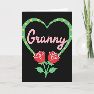 Oma Bold Love Art Karte
