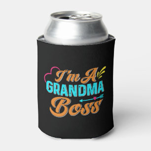 Oma Boss Granny Super Grandma Dosenkühler