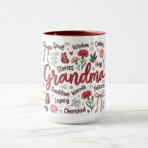 Oma Botanische Kokette Tasse