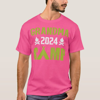Oma-Camp 2024 Familienurlaub Sommer-Camping C T-Shirt