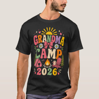 Oma-Camp 2026 Familienurlaub Sommer T-Shirt