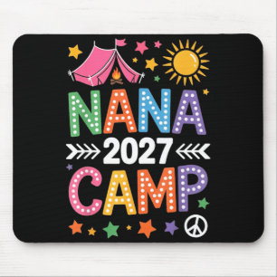 Oma-Camp 2027 Familienurlaub Sommer-Camping-Crew Mousepad