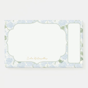Oma Chic Hortensien Blumen Customizable Post-it Klebezettel