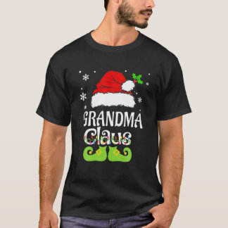 Oma Claus , Familie Matching Oma Claus Paja T-Shirt