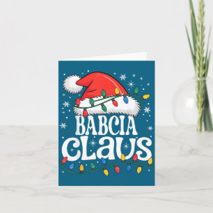 Oma Claus Lustige Weihnachten Großmutter Ferien Karte