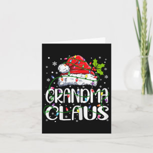 Oma Claus Weihnachten Weihnachten Weihnachtszeit W Karte