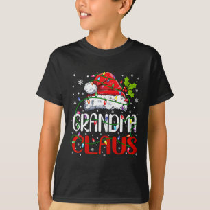 Oma Claus Weihnachten Weihnachten Weihnachtszeit W T-Shirt