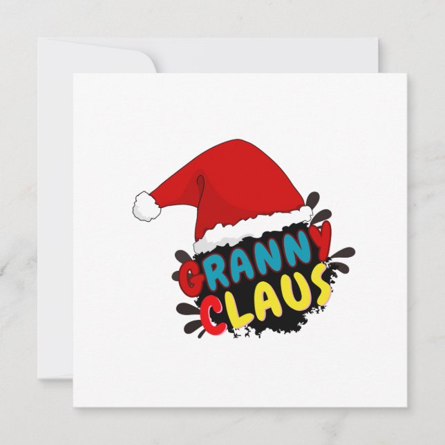 Oma Claus Weihnachtsgeschenk, (Vorderseite)