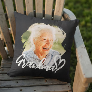 Oma Cool Modern Einfacher Grunge Kissen