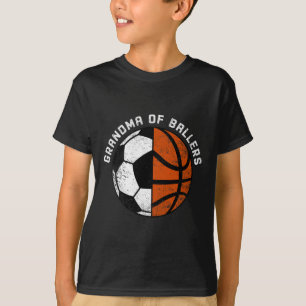 Oma der Benner Spaß Fußball-Bysketbyll Oma T-Shirt