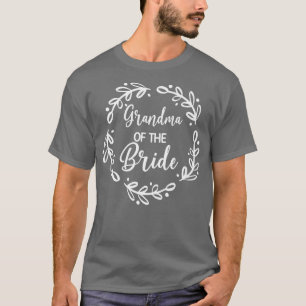 Oma der Braut Brautparty Hochzeitstag Oma T-Shirt