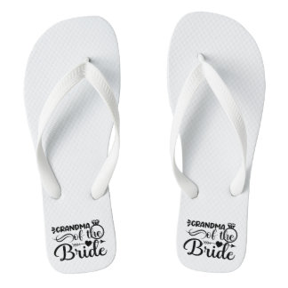 Oma der Braut Flip Flops
