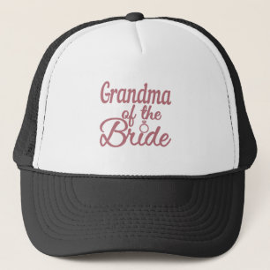 Oma der Braut-Hochzeitfamilie Matching Truckerkappe