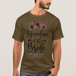 Oma der Braut Hochzeitsdusche Feier Mi T-Shirt