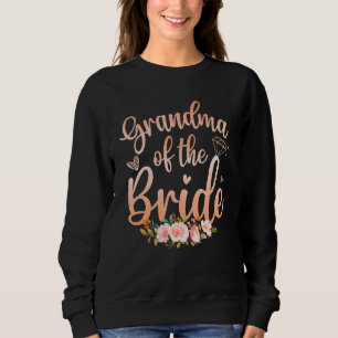 Oma der Braut   Hochzeitsdusche   Frauen Sweatshirt