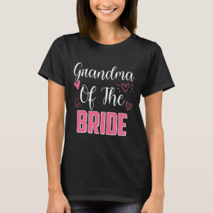 Oma der Braut Hochzeitsfeier Ehefrau zu T-Shirt