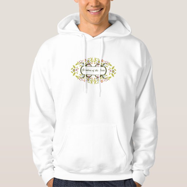 Oma der Braut Hoodie (Vorderseite)