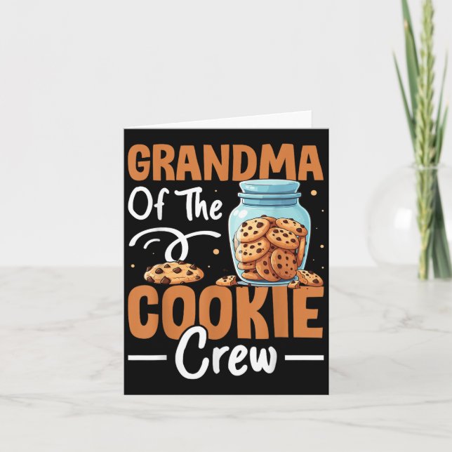 Oma der Cookie-Crew Karte (Vorderseite)