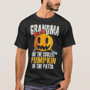 Oma der coolststen Kürbis im Pflaster T-Shirt