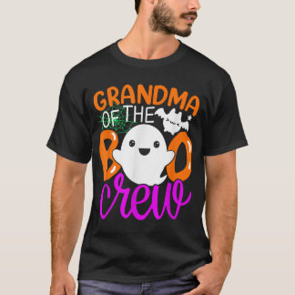 Oma der Crew Halloween Familie Matching T-Shirt