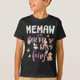 Oma der Geburtstagsfee Geburtstagsmädchen Magisch T-Shirt